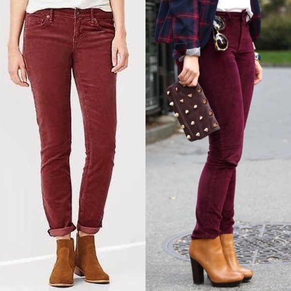 GAP Pants - GAP 1969 Boot Cut Cords Corduroys Raisin Plum